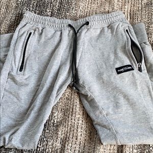 Flat Nor Fail Grey Joggers (M)